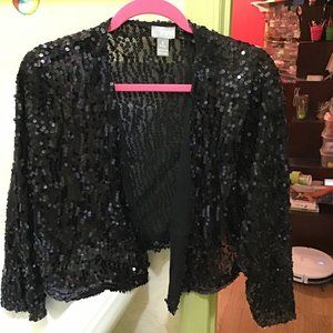 Chico's Sequined Jacket, size 4